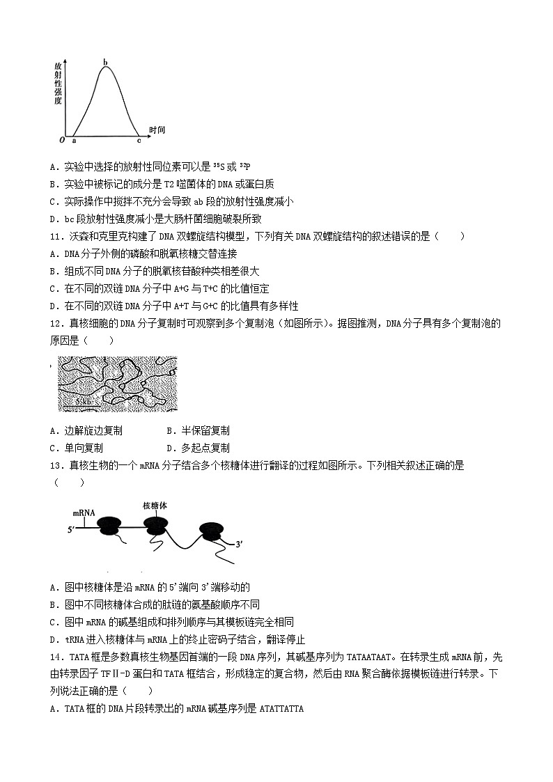 吉林省2023_2024学年高一生物下学期期中试题含解析第3页