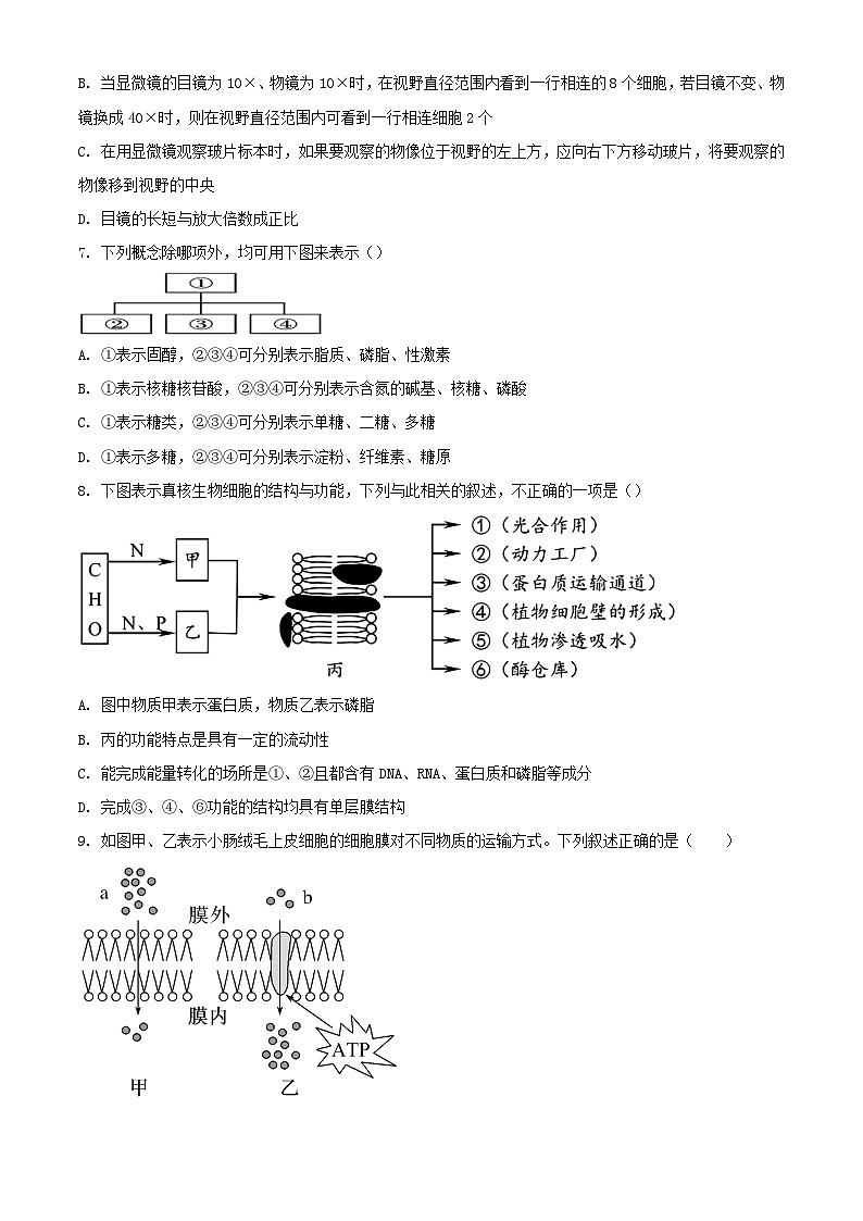 辽宁省2023_2024学年高一生物下学期期初考试含解析第3页