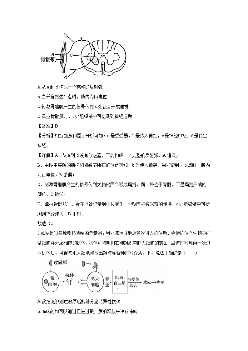 江苏省南京、镇江六校联合体2024-2025学年高二下学期3月月考生物试卷（解析版）第2页
