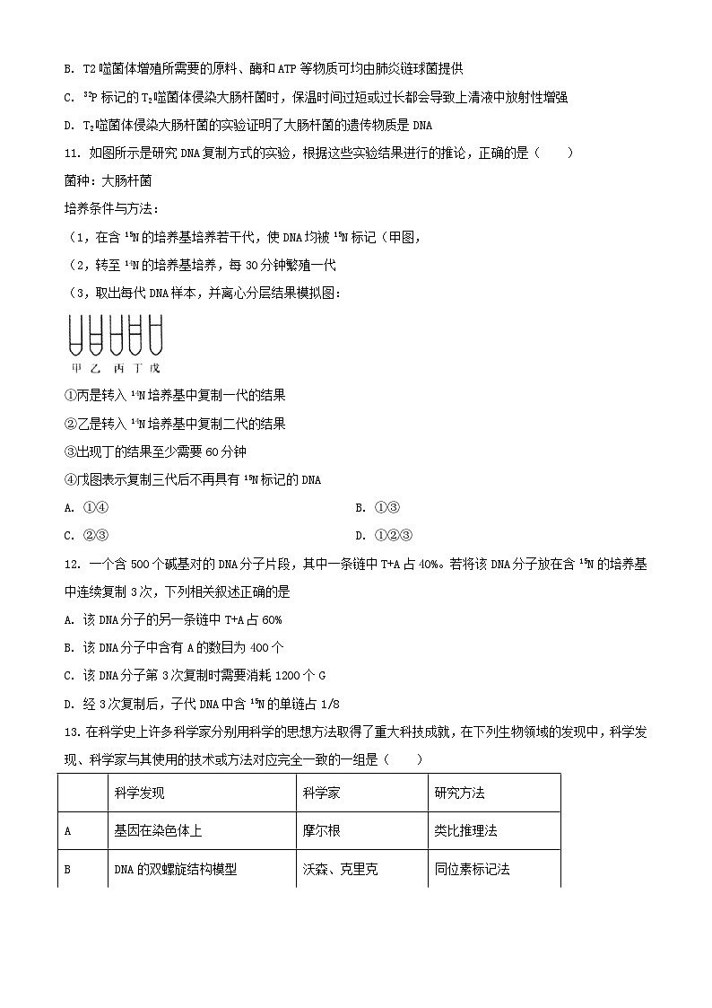 江苏省扬州市高邮市2023_2024学年高一生物下学期5月月考试题含解析第3页