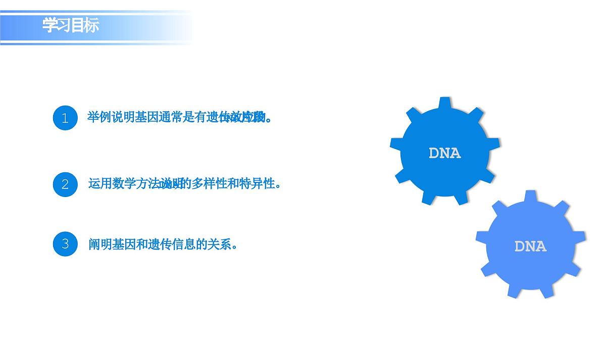 人教版（2019）高中生物必修二第3章基因的本质3.4基因通常是有遗传效应的DNA片段 课件第4页