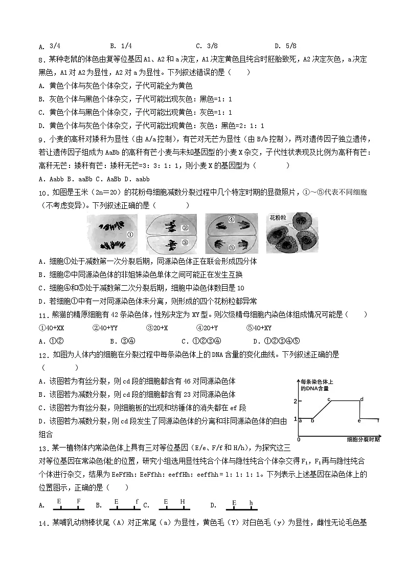 四川省成都市2023_2024学年高一生物下学期5月月考试题第2页