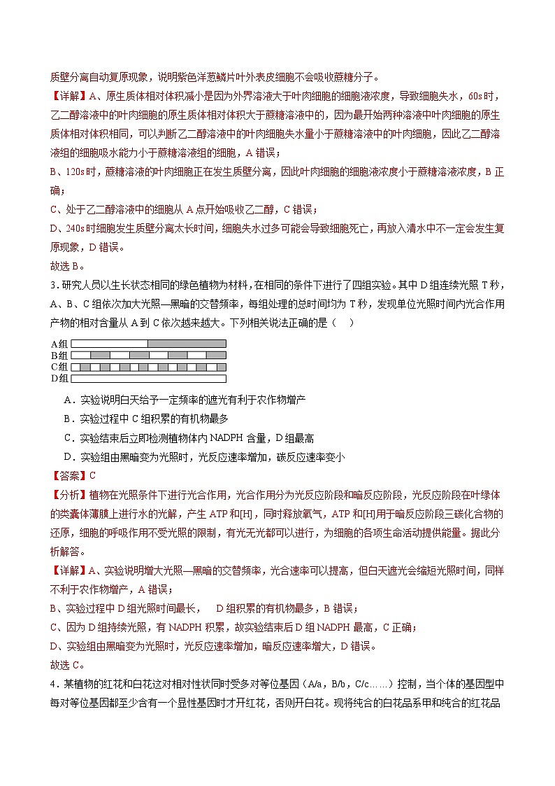 信息必刷卷01（黑吉辽蒙专用）（解析版）第3页