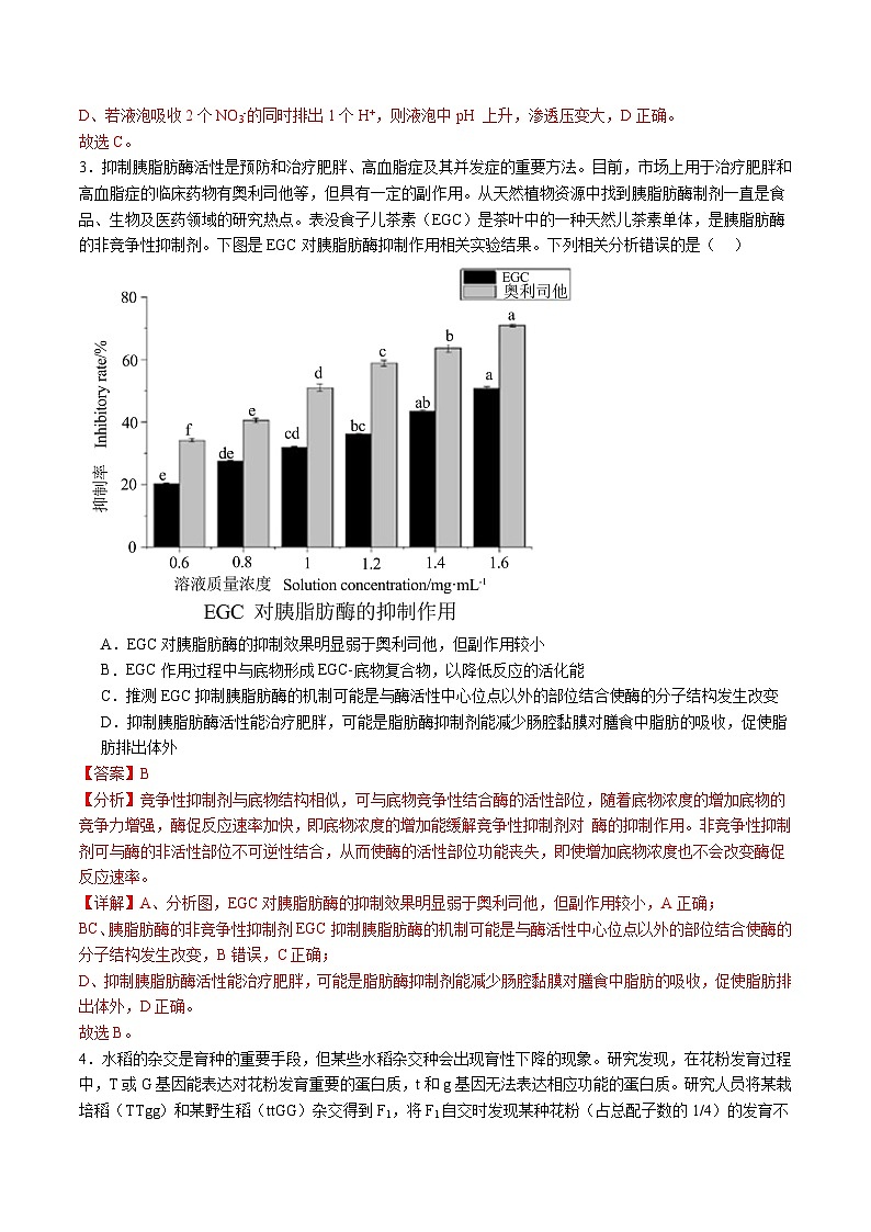 信息必刷卷03（黑吉辽蒙专用）（解析版）第3页