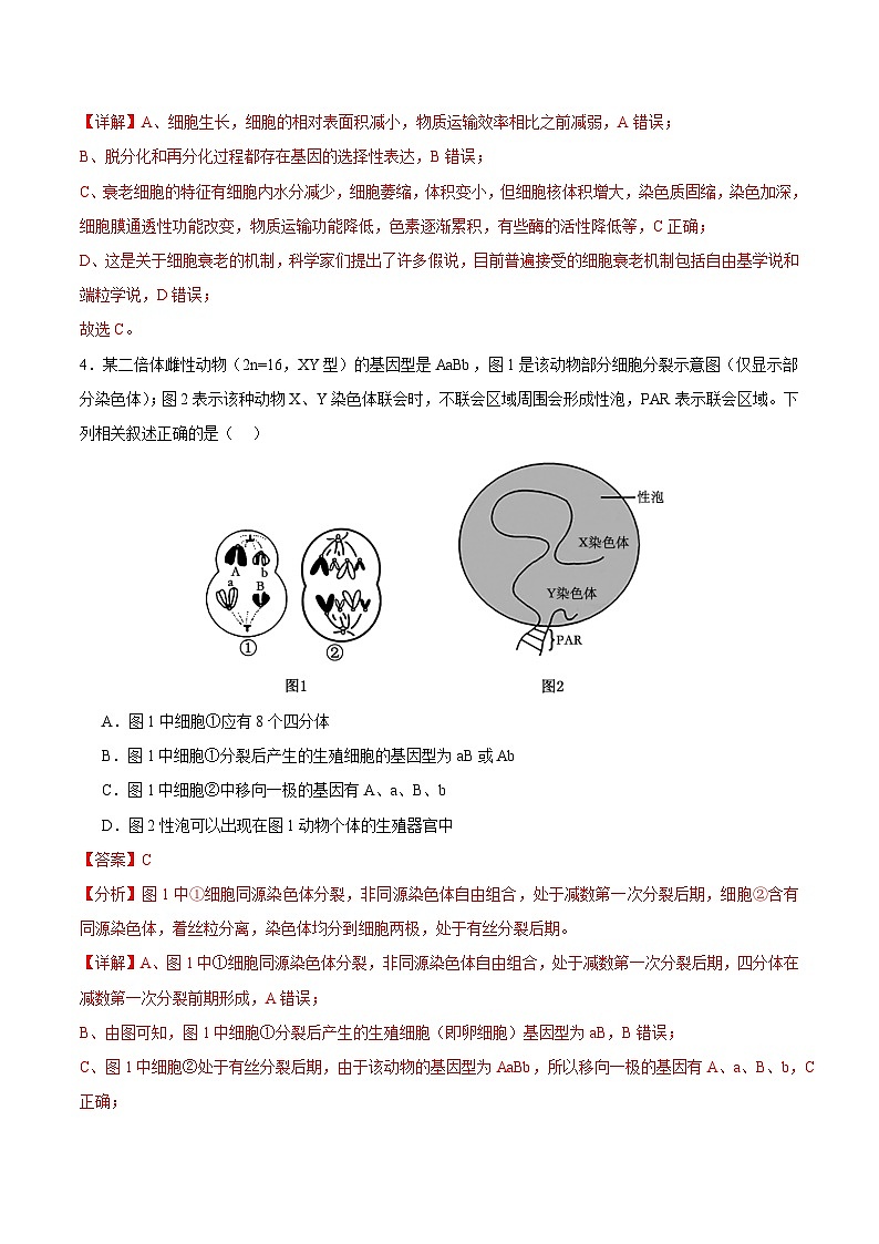 2025年高考第二次模拟考试卷：生物（江苏卷02）（解析版）第3页