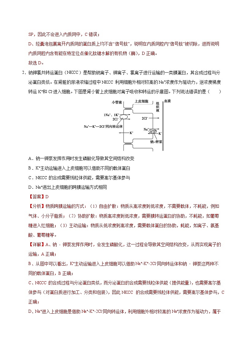 2025年高考第二次模拟考试卷：生物（重庆卷）（解析版）第2页