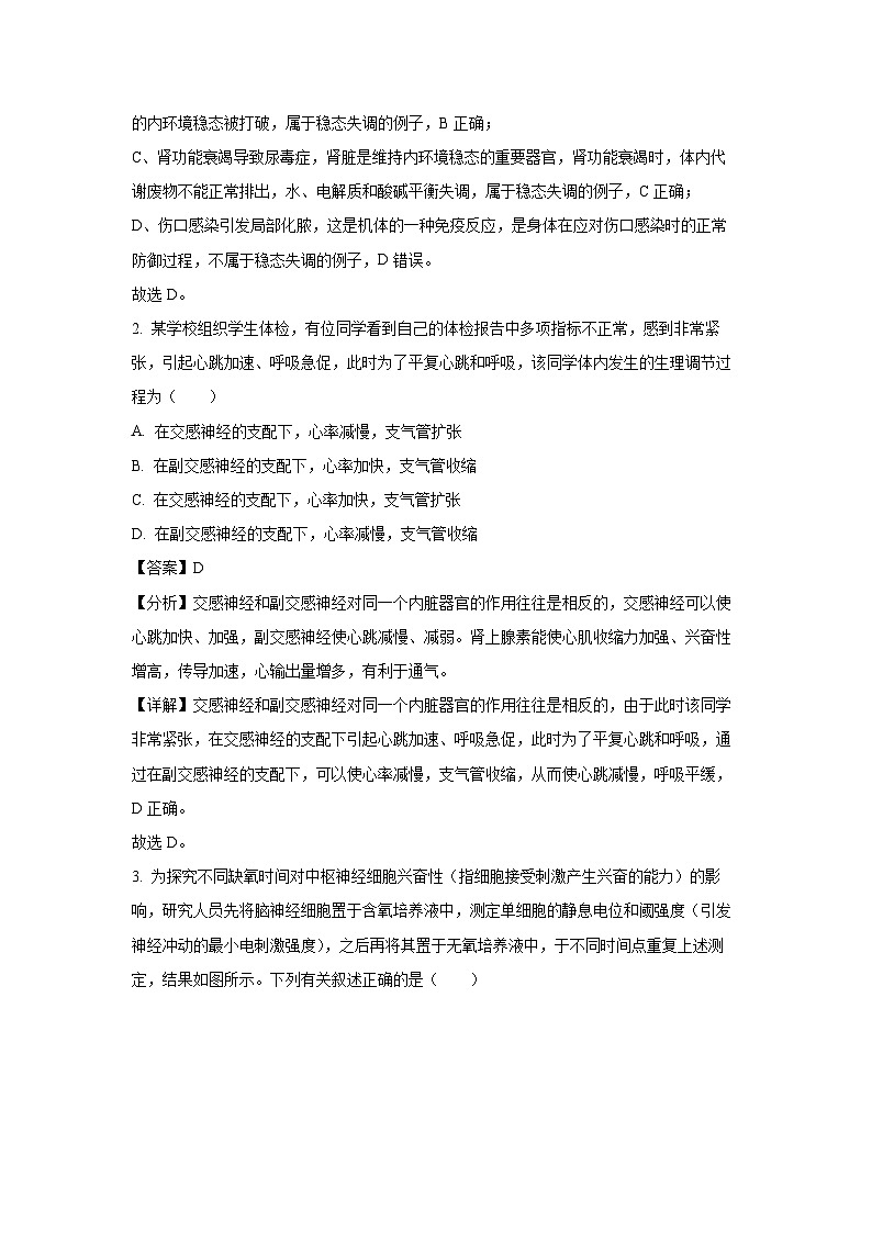 湖北省随州市部分高中联考2024-2025学年高二下学期3月月考生物试卷（解析版）第2页