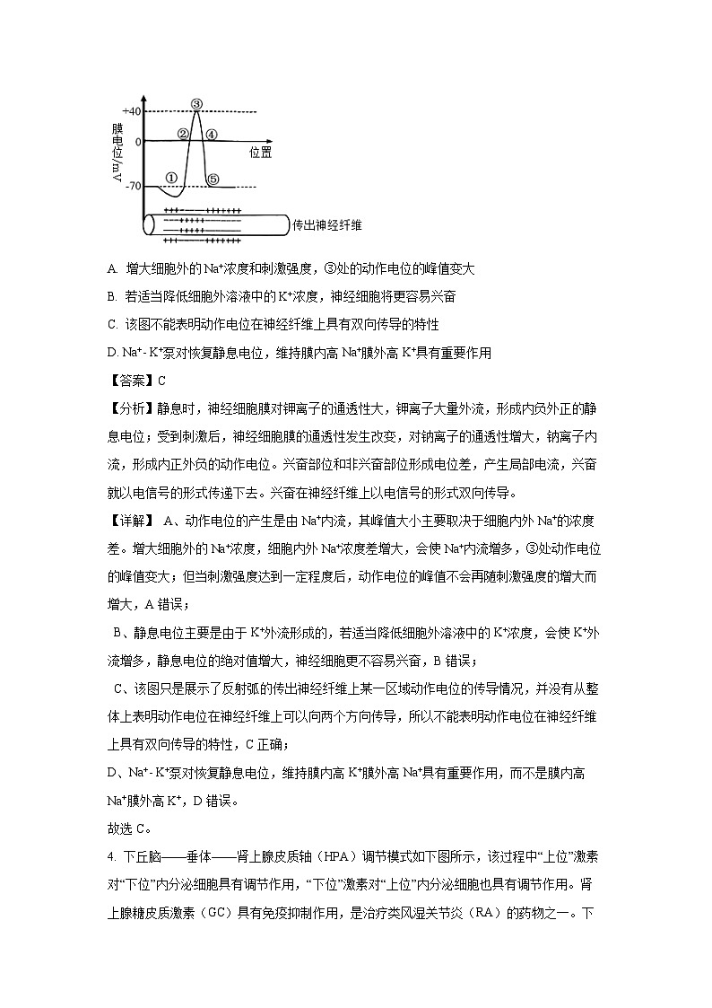 河南省商丘市2024-2025学年高二下学期开学生物试卷（解析版）第3页