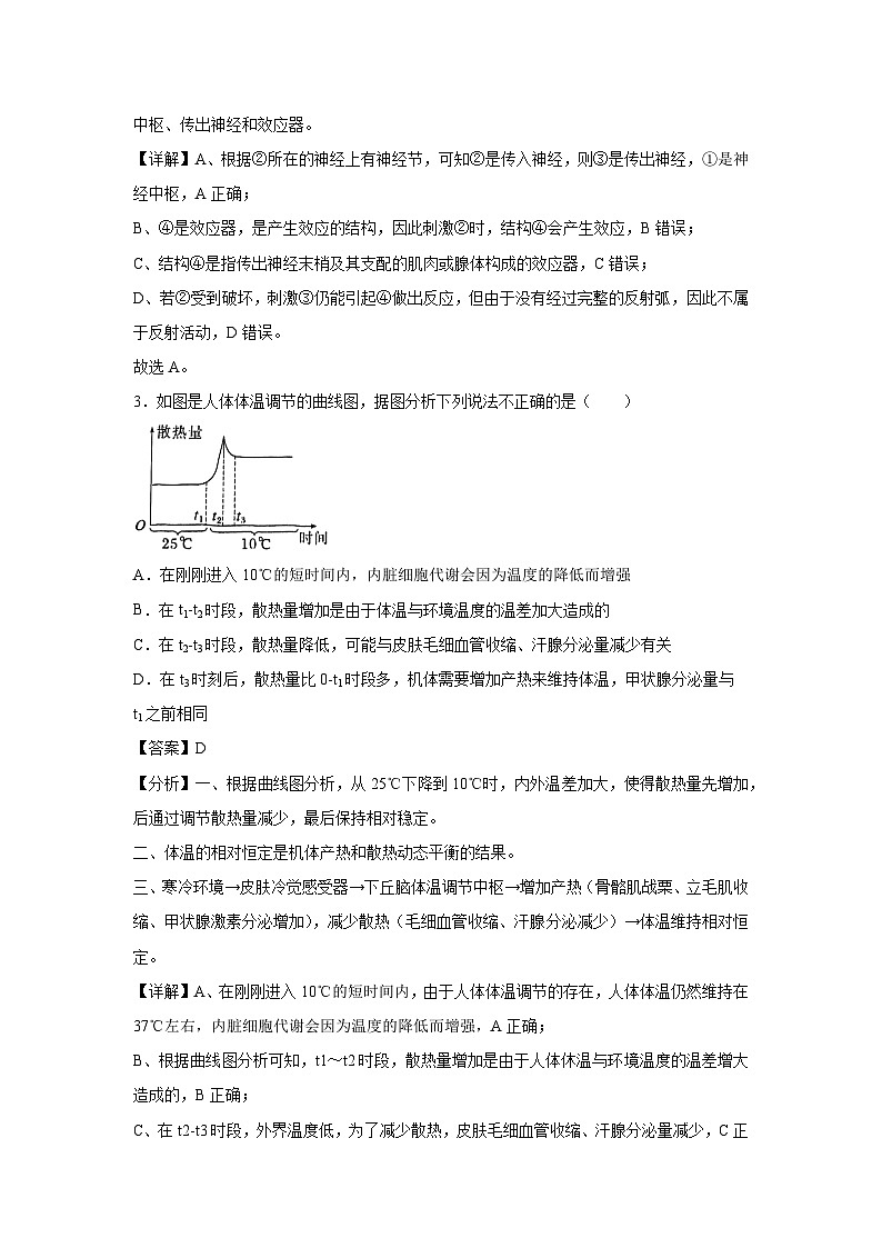 2024-2025学年高二生物上学期期末通关卷（天津专用）生物试卷（解析版）第2页