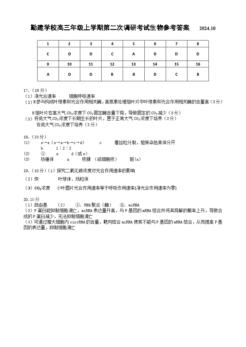 参考答案第1页