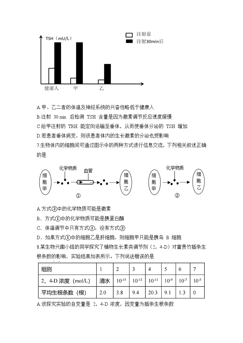 广东省清远市清新区第一中学2024-2025学年高二上学期12月月考生物试题第3页