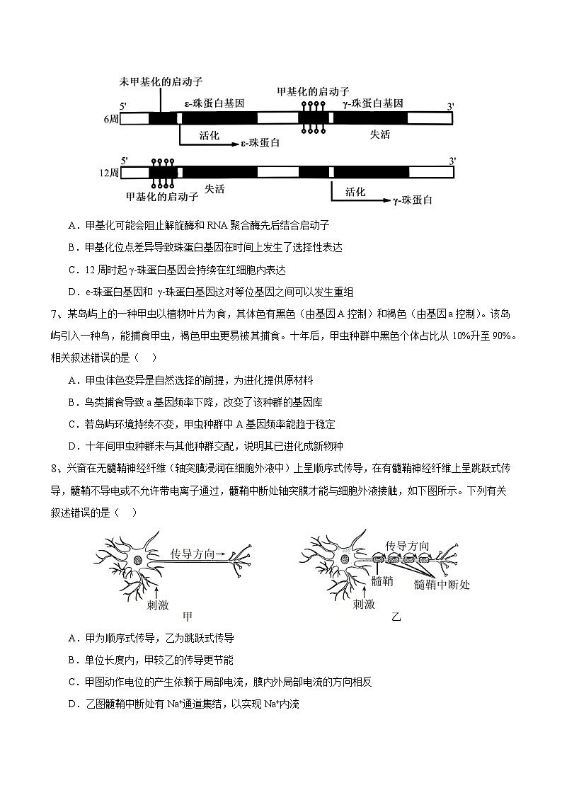 2025年高考押题预测卷：生物（江苏卷03）（考试版）第3页