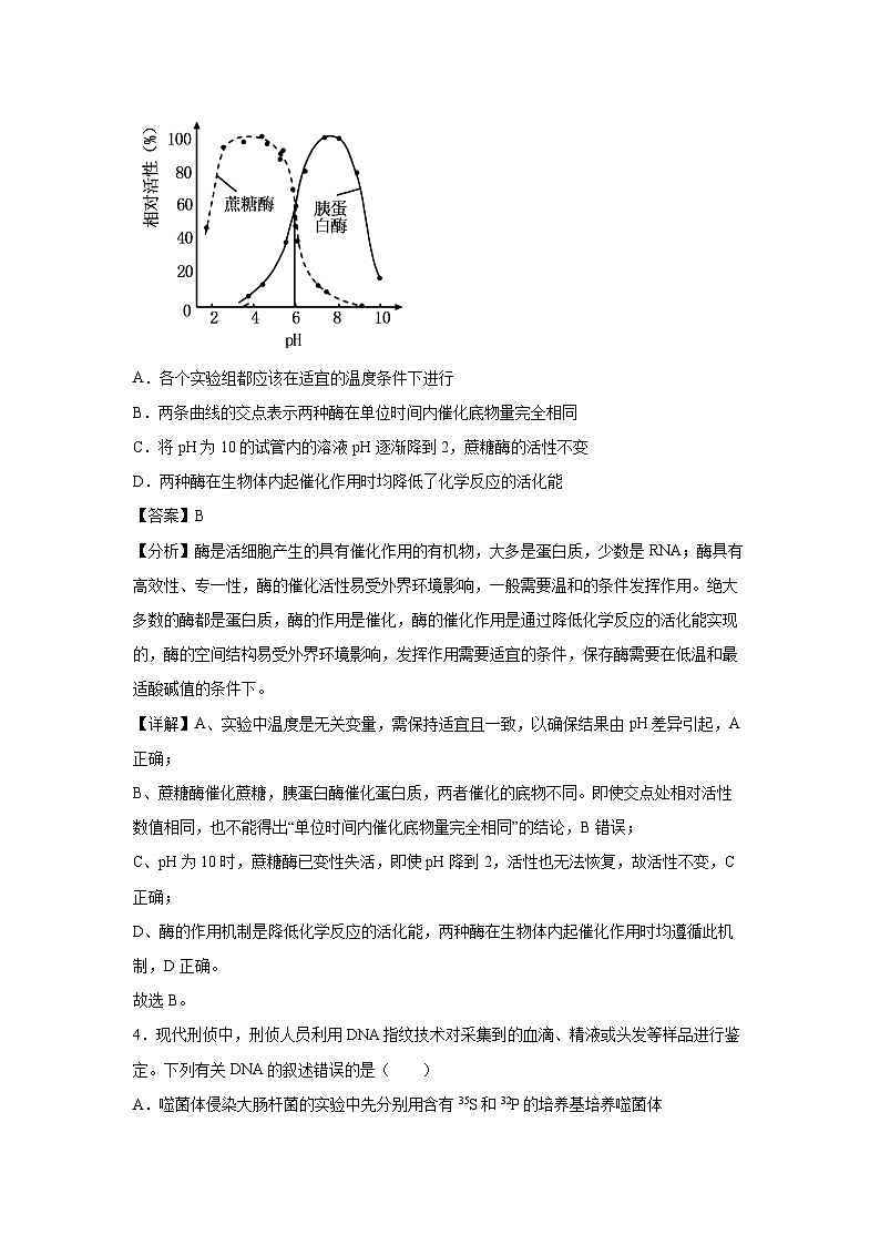 2024-2025学年高二生物下学期第三次月考卷（江苏专用）生物（解析版）第3页