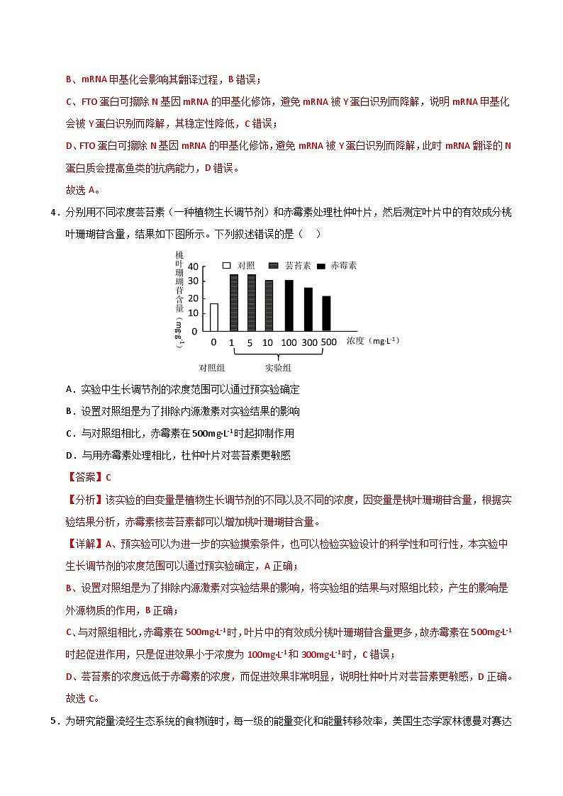 2025年高考押题预测卷：生物（全国卷01）（解析版）第3页