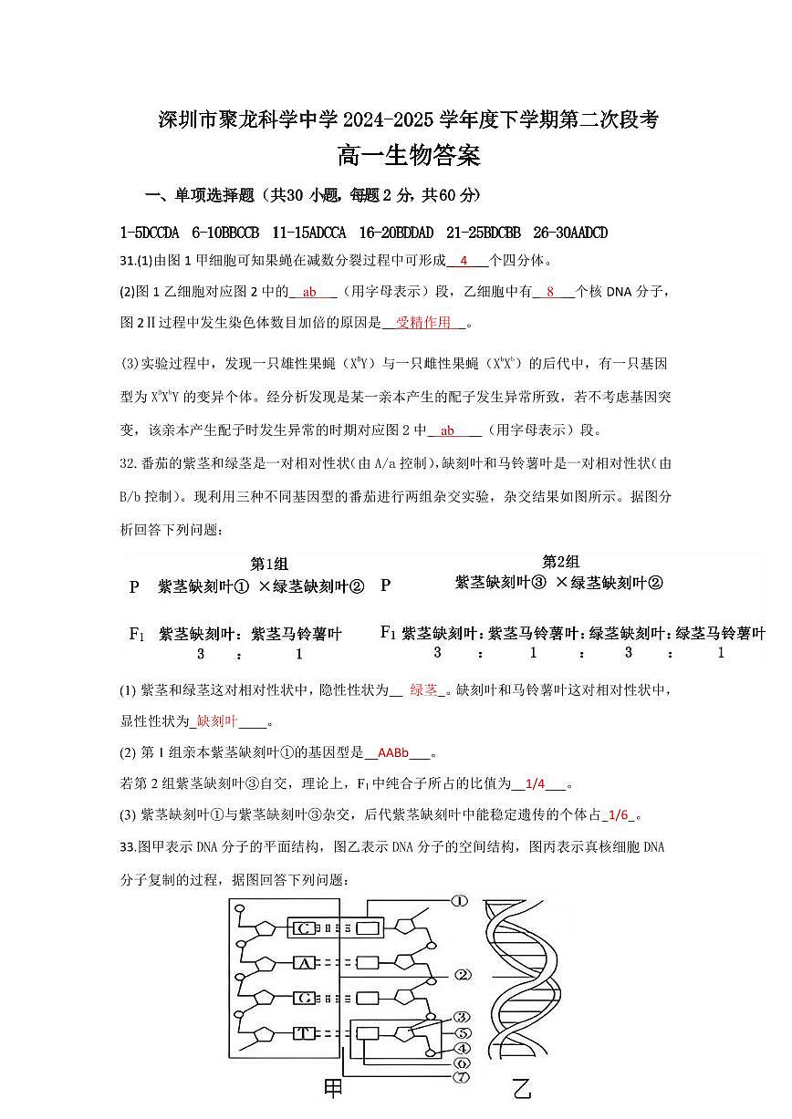  答案第1页