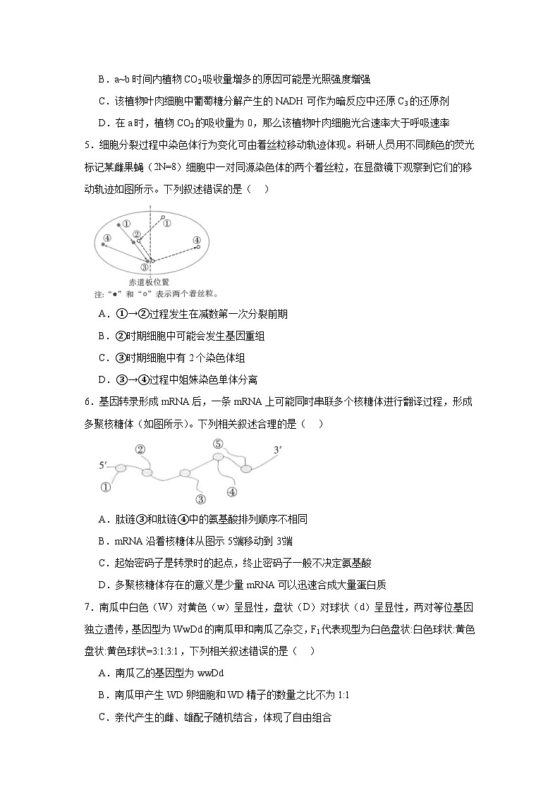 2025届贵州省贵阳市高三七校联合考试生物试题（无答案）第2页