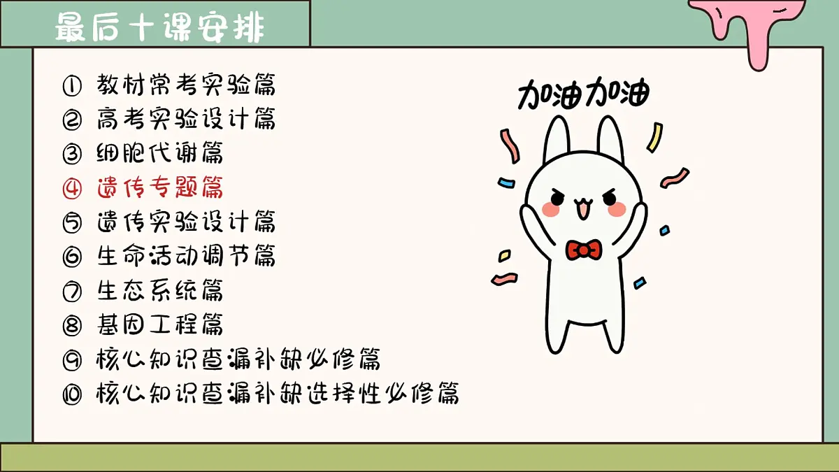 【20250501】最后十课第四课：遗传专题篇第2页