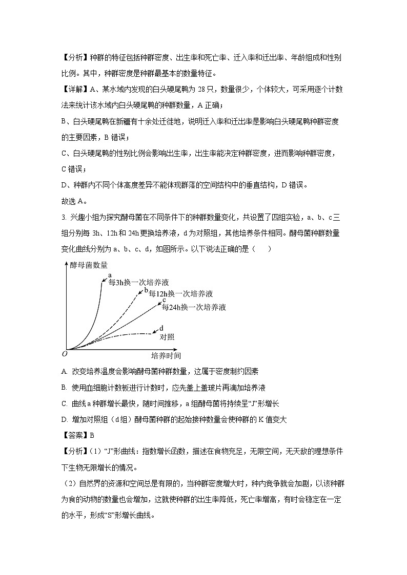 安徽省皖中名校联盟2024-2025学年高二下学期期中检测生物试卷（解析版）第2页