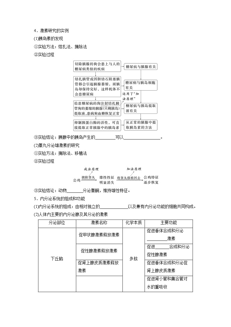 第八单元　第36课时　激素与内分泌调节及激素调节的过程第3页