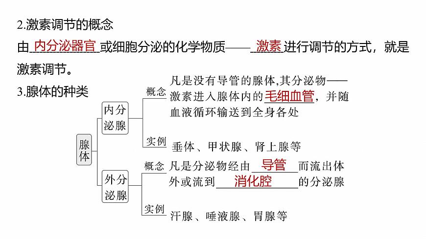 第八单元　第36课时　激素与内分泌调节及激素调节的过程第8页