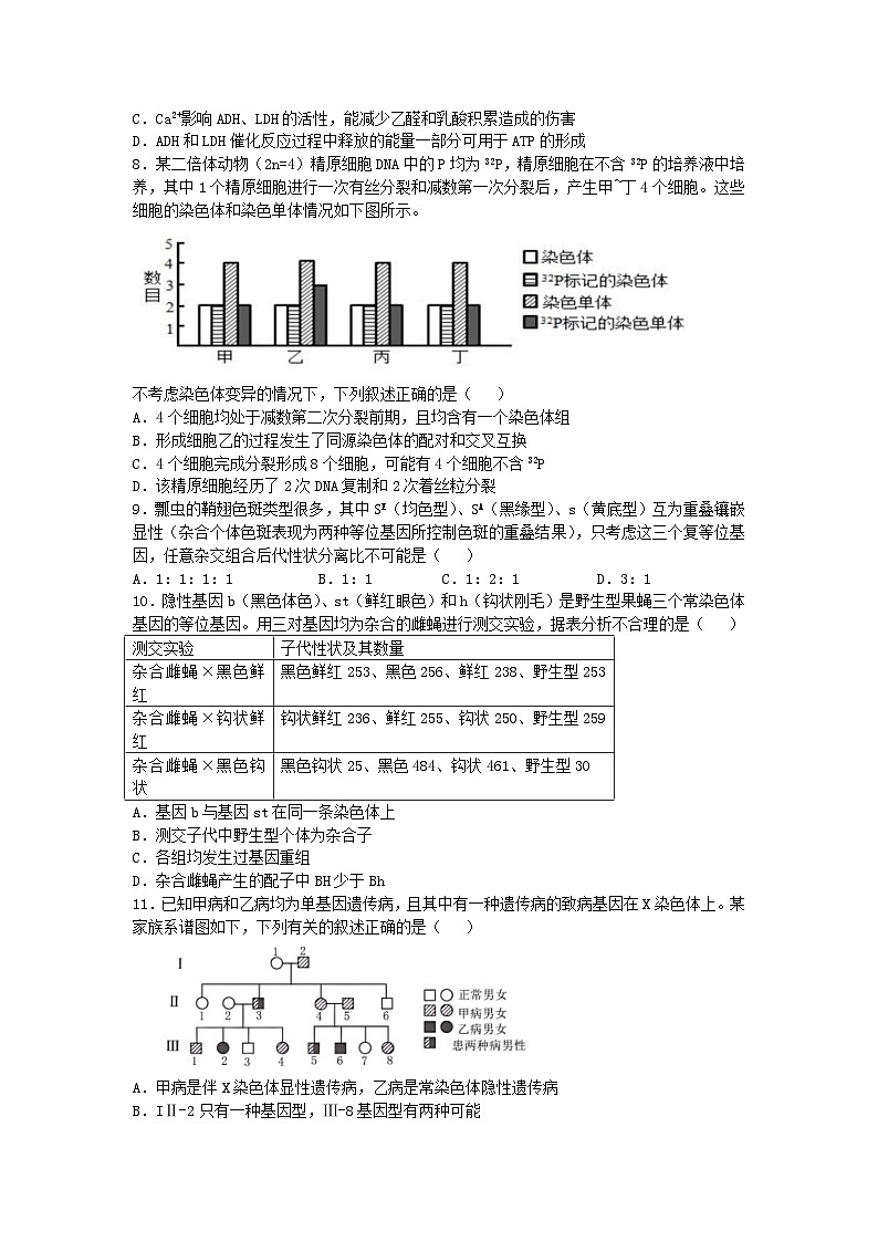 四川省成都市2024_2025学年高三生物上学期10月月考试题第3页
