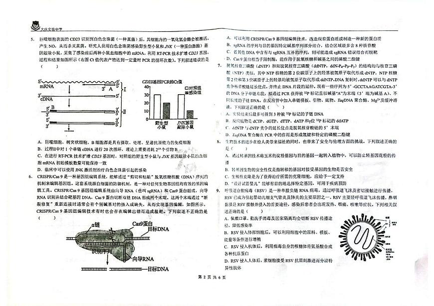 生物 生物试题第2页