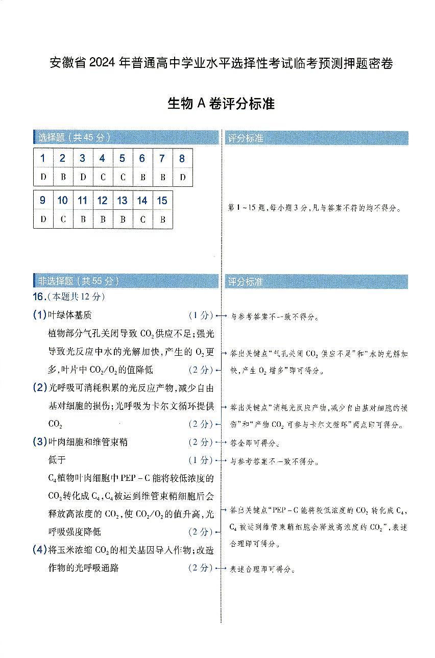 参考答案第1页