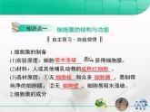 人教版 (新課標)高中生物必修1 第三章《細胞的基本結構》復習課件