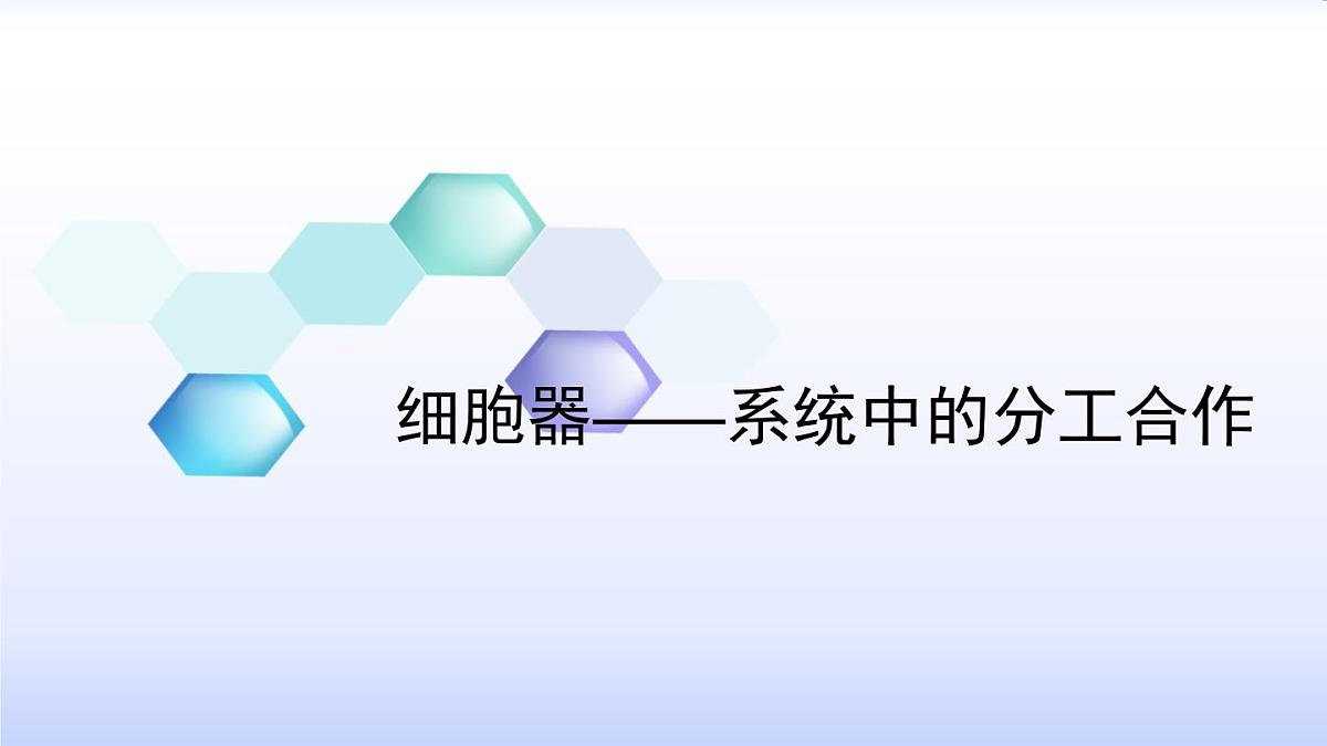 人教版 (新课标)高中生物必修1 3-2《细胞器--系统内的分工合作（第1课时）》课件第2页