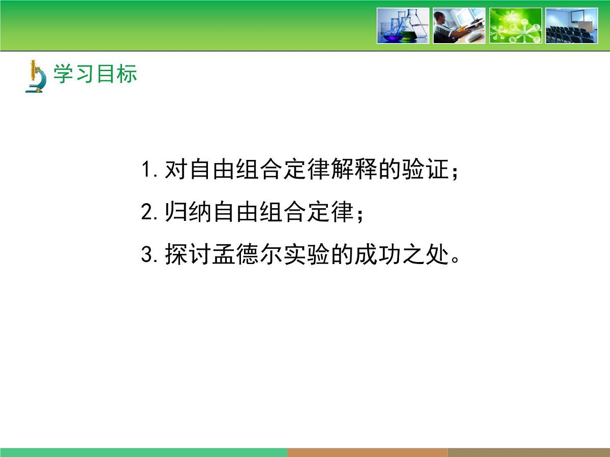 人教版 (新课标)高中生物 必修2 1-2《孟德尔的豌豆杂交实验（二）》第2课时教学课件第4页