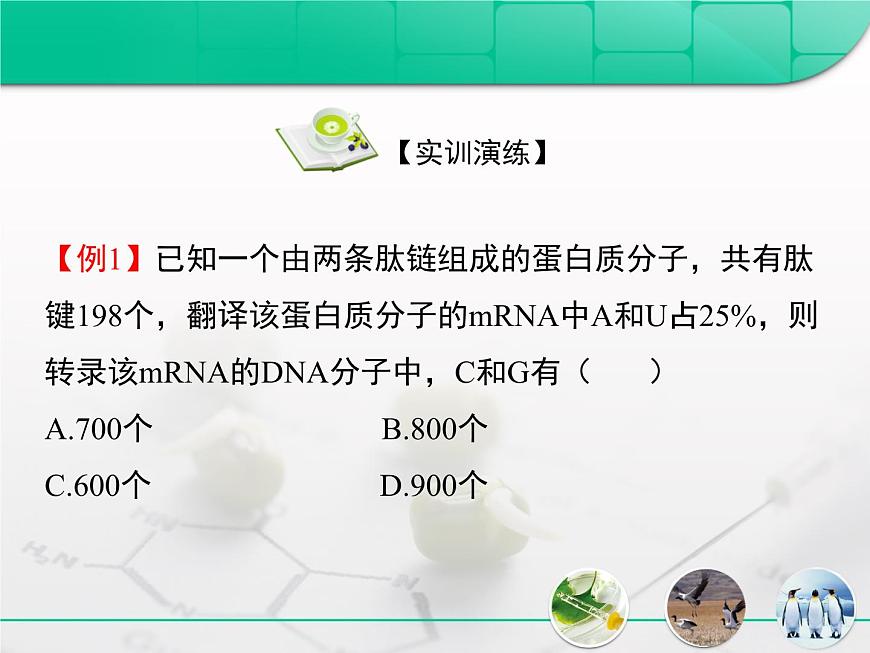 人教版 (新课标)高中生物必修2 第四章《基因的表达》复习课件第5页