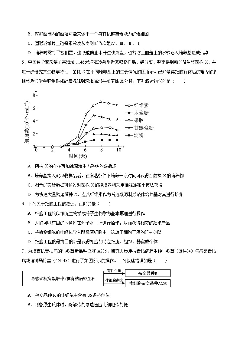 河南省商丘市2024-2025学年高二下学期期中考试生物试题（Word版附答案）第2页
