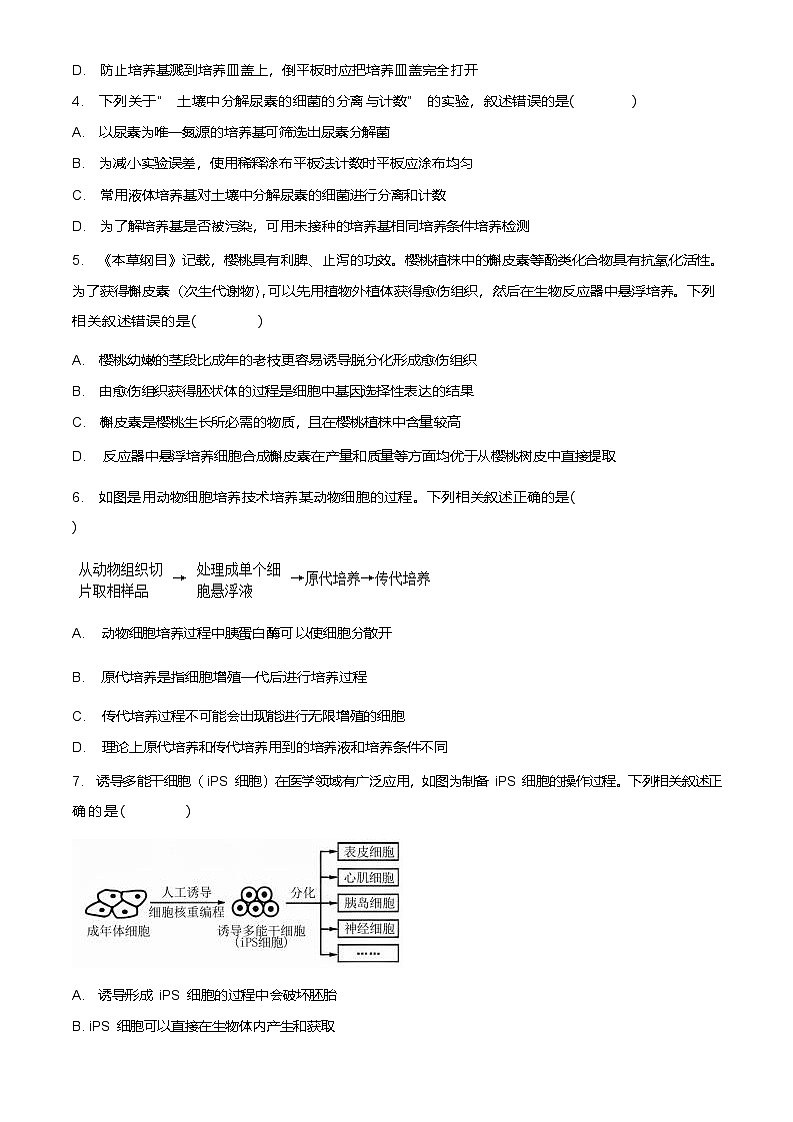 河南省商丘市部分学校2024-2025学年高二下学期4月期中考试生物试题（Word版附答案）第2页