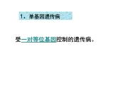 人教版 (新課標(biāo))高中生物必修2 5-3《人類遺傳病》課件