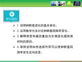 人教版 (新課標(biāo))高中生物必修2 第七章《現(xiàn)代生物進(jìn)化理論的主要內(nèi)容》第1課時(shí)課件