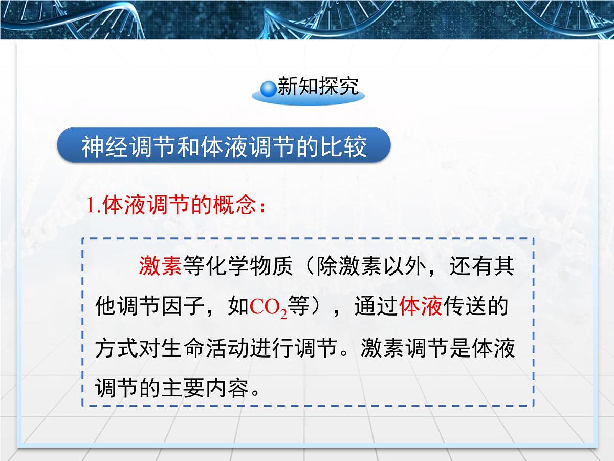 人教版 (新课标)高中生物必修3 2-3《神经调节与体液调节的关系》课件第5页