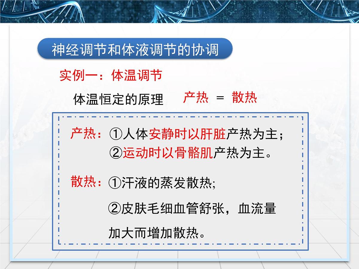 人教版 (新课标)高中生物必修3 2-3《神经调节与体液调节的关系》课件第7页