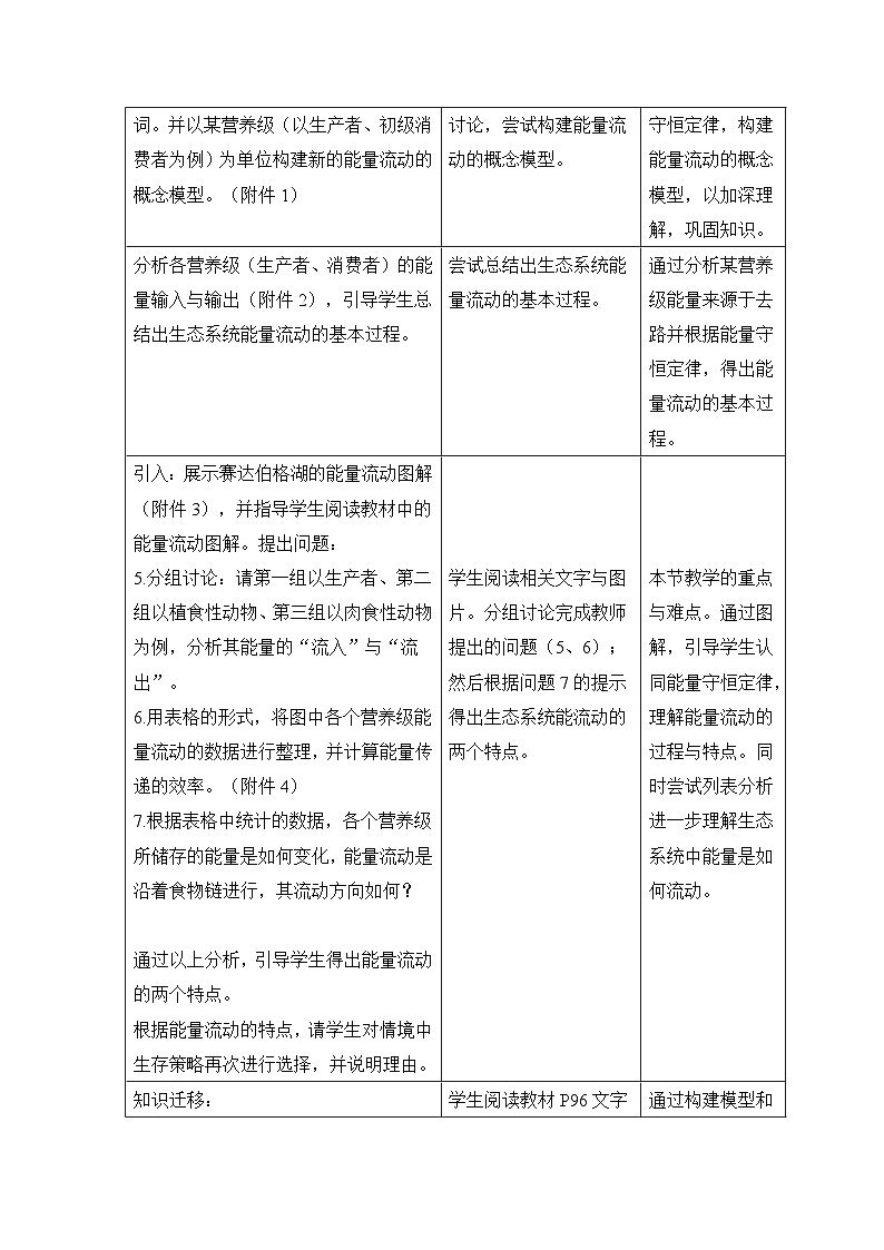 人教版 (新课标)高中生物必修3 5-2生态系统的能量流动 教案第3页