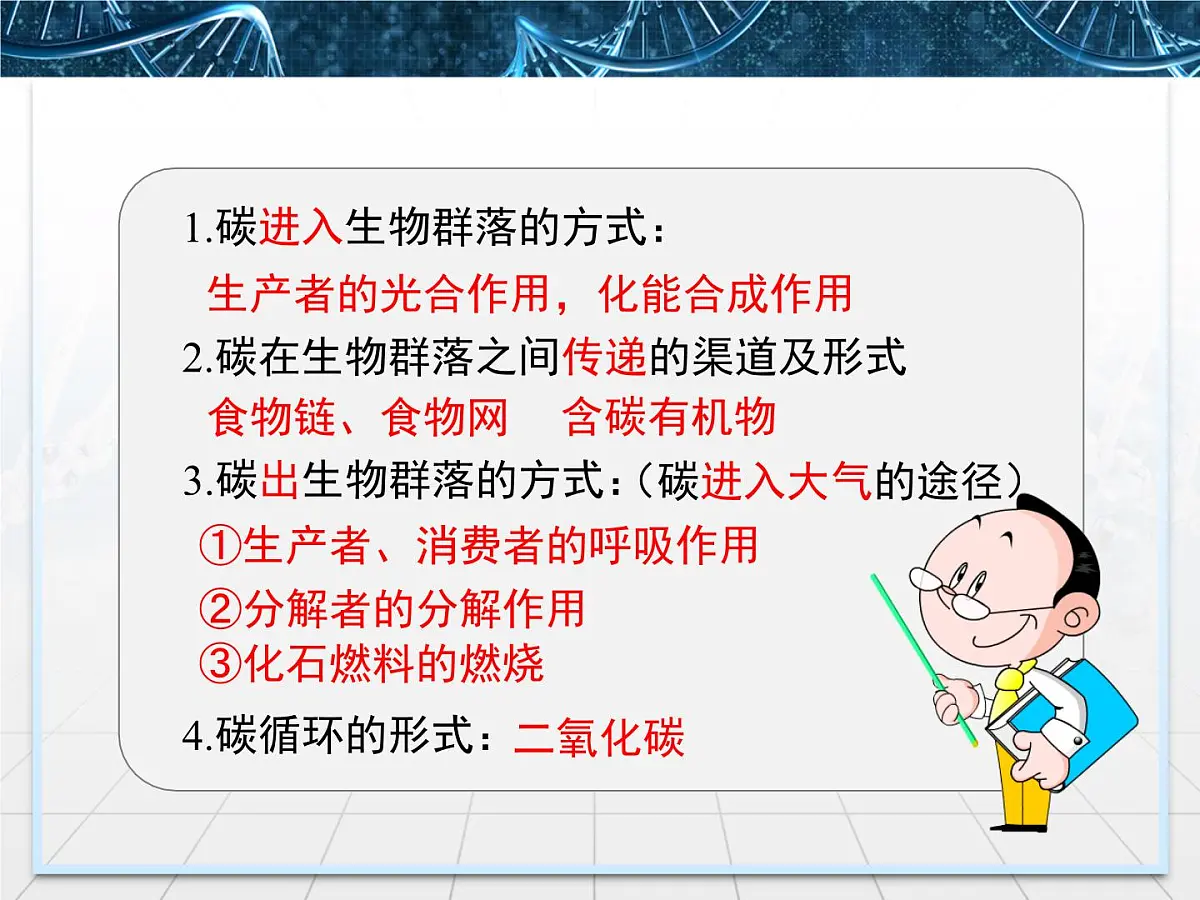 人教版 (新课标)高中生物必修3 5-3《生态系统的物质循环》课件第6页