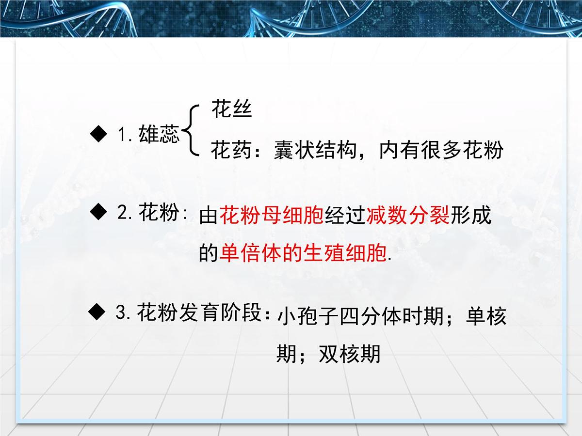 人教版 (新课标)高中生物选修1 3-2《月季的花药培养》课件第7页