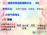 人教版 (新課標)高中生物選修1 6-1《植物芳香油的提取》課件