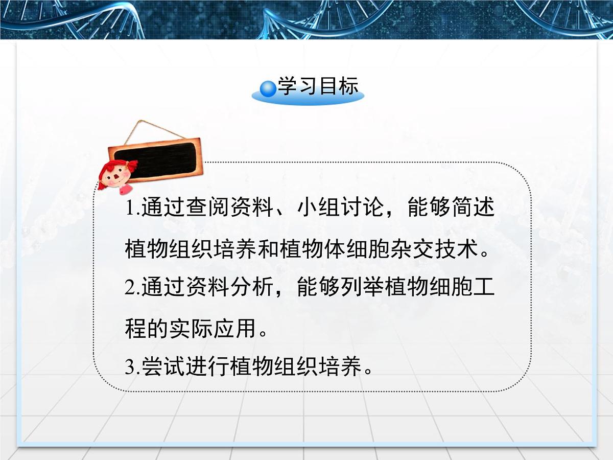 人教版 (新课标)高中生物选修3 2-1.1《植物细胞工程的基本技术》课件第3页