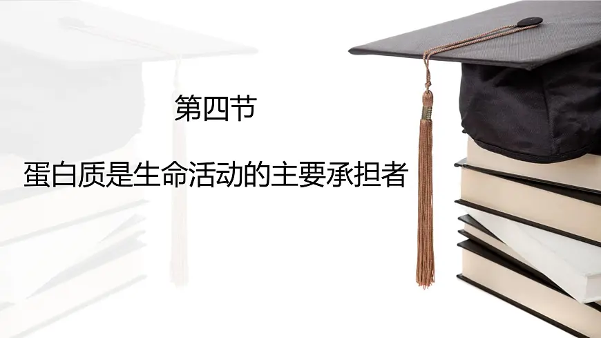 人教版高中生物必修1 2-4《蛋白质是生命活动的主要承担者》课件第1页