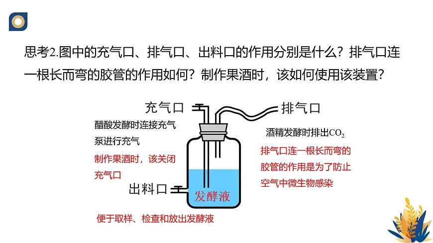 人教版高中生物选修3 1-1《传统发酵技术的应用（第2课时）》教学课件2第8页