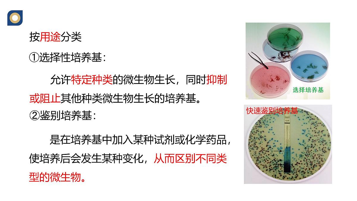 人教版高中生物选修3 1-2《微生物的基本培养技术（第1课时）》教学课件第8页