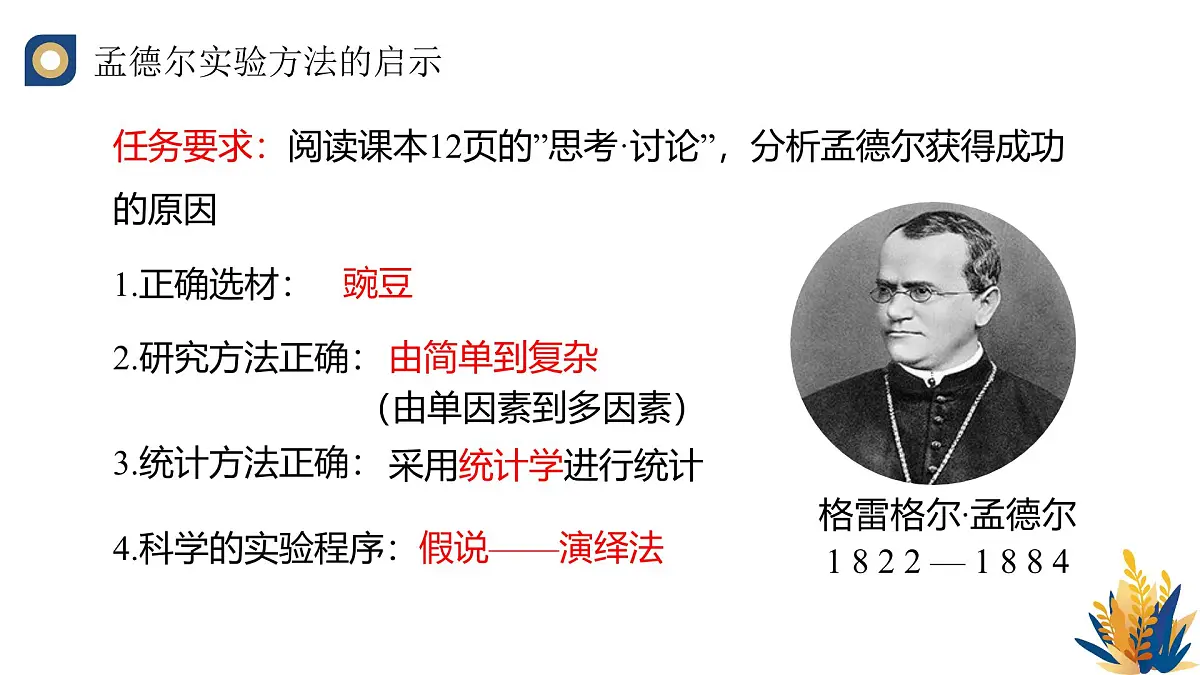 人教版高中生物必修2 1-2《孟德尔的豌豆杂交实验（二）（第二课时）》教学课件第5页