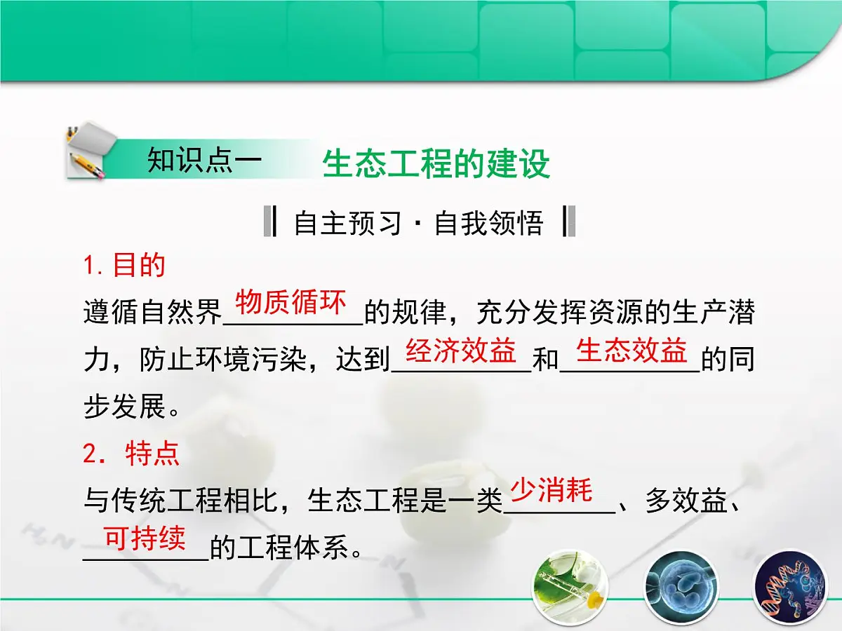 人教版 (新课标)高中生物选修3 5.1《生态工程的基本原理》课件第4页