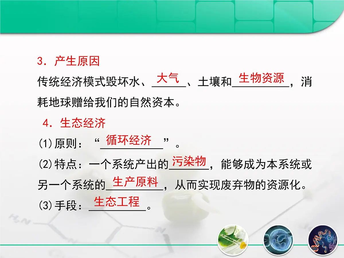 人教版 (新课标)高中生物选修3 5.1《生态工程的基本原理》课件第5页