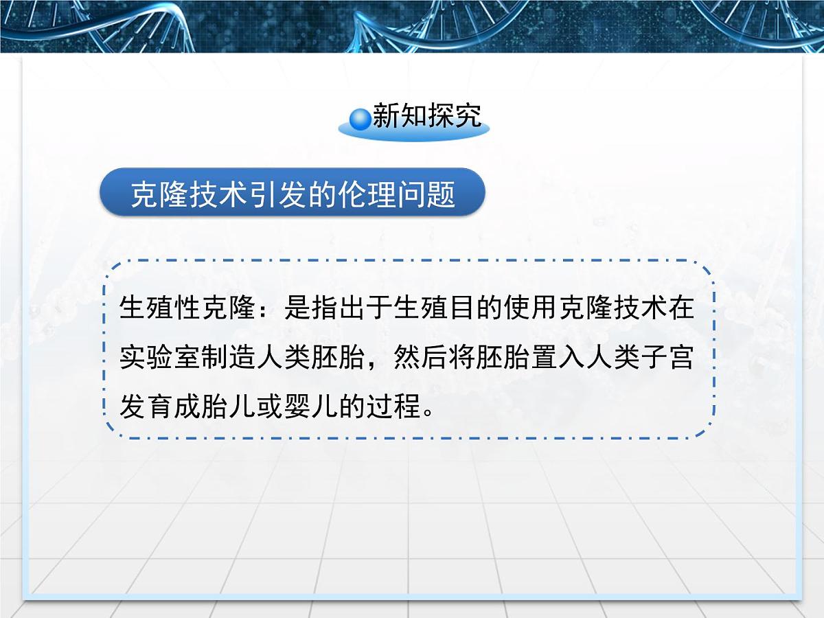 人教版 (新课标)高中生物选修3 4.2《关注生物技术的伦理问题》课件第5页