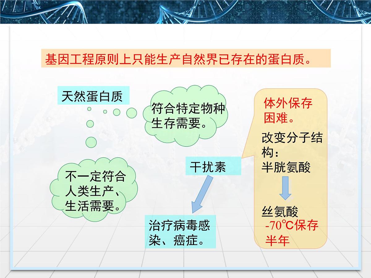 人教版 (新课标)高中生物选修3 1.4《蛋白质工程的崛起》课件第7页